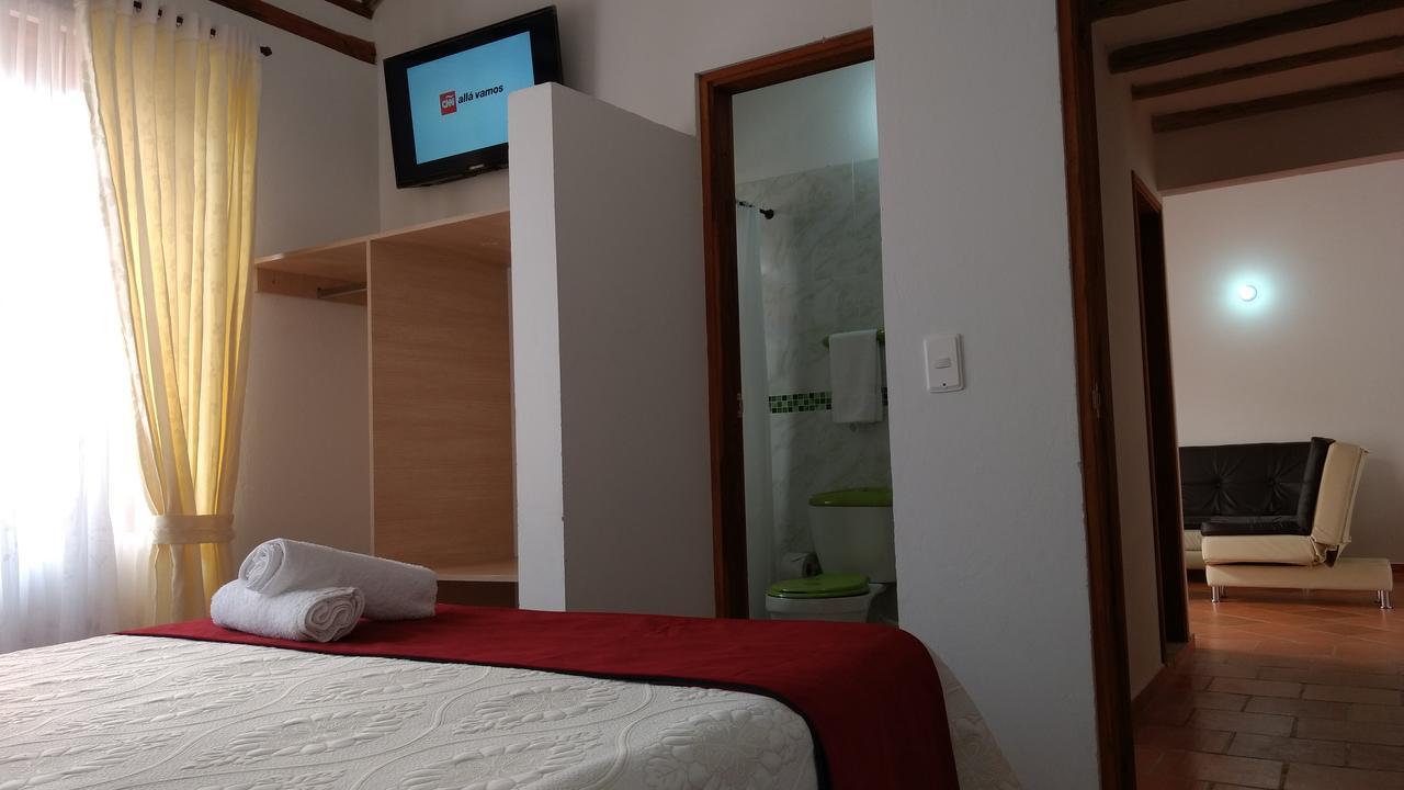 Apartahotel La Gran Familia 비야 데 레이바 외부 사진